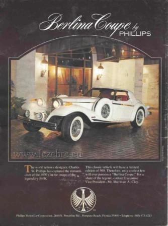 Berlina coupe by Phillips